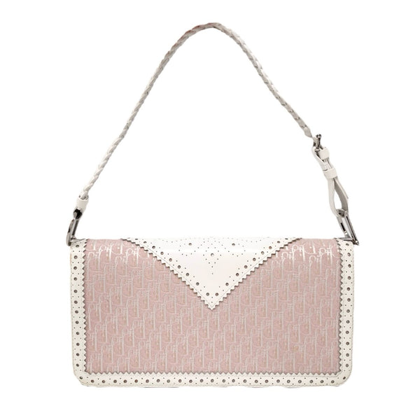 Dior Pink Shoulder Braided Bag