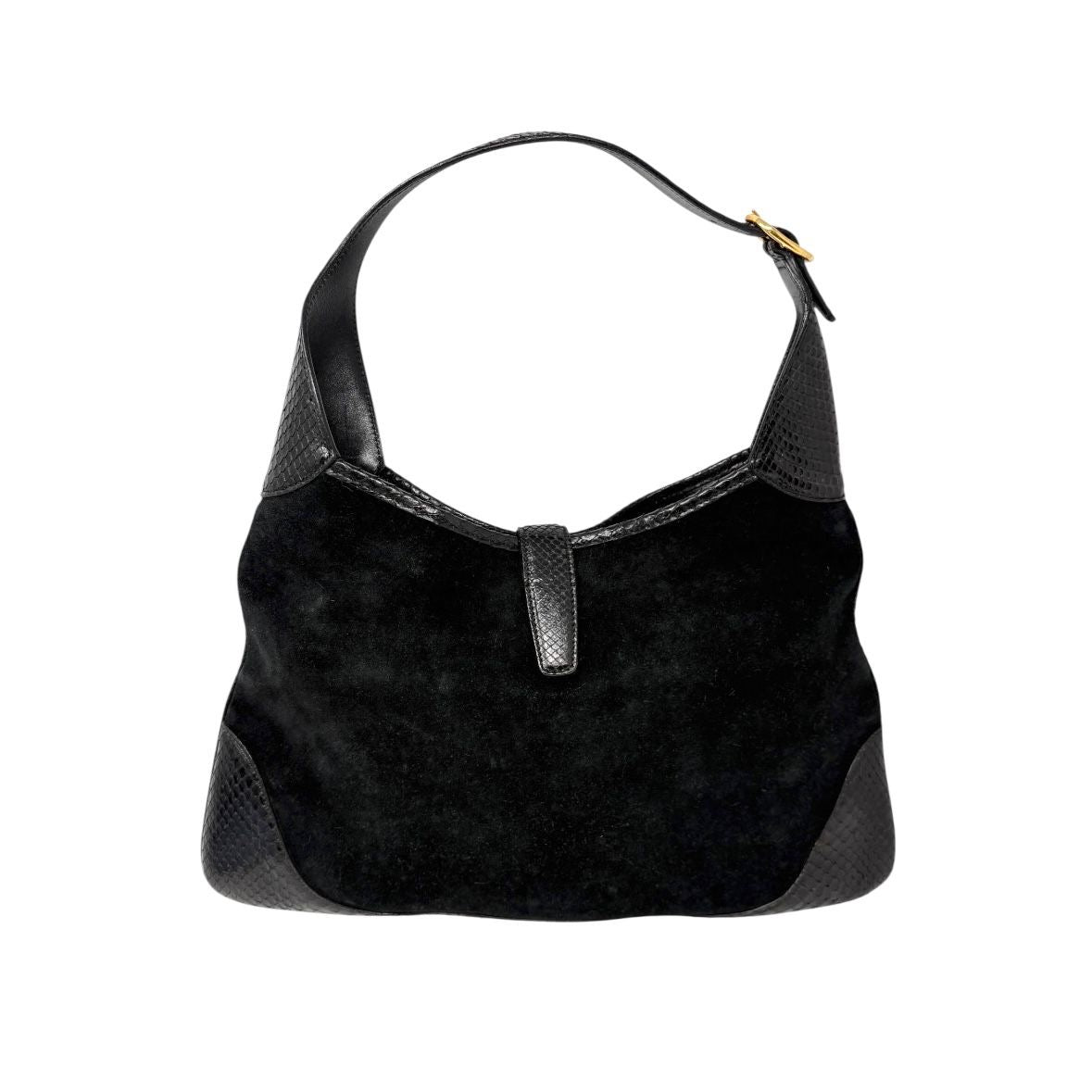 Gucci Black Suede Jackie Bag