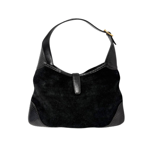 Gucci Black Suede Jackie Bag