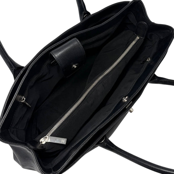 Chanel Black Caviar Cerf Tote