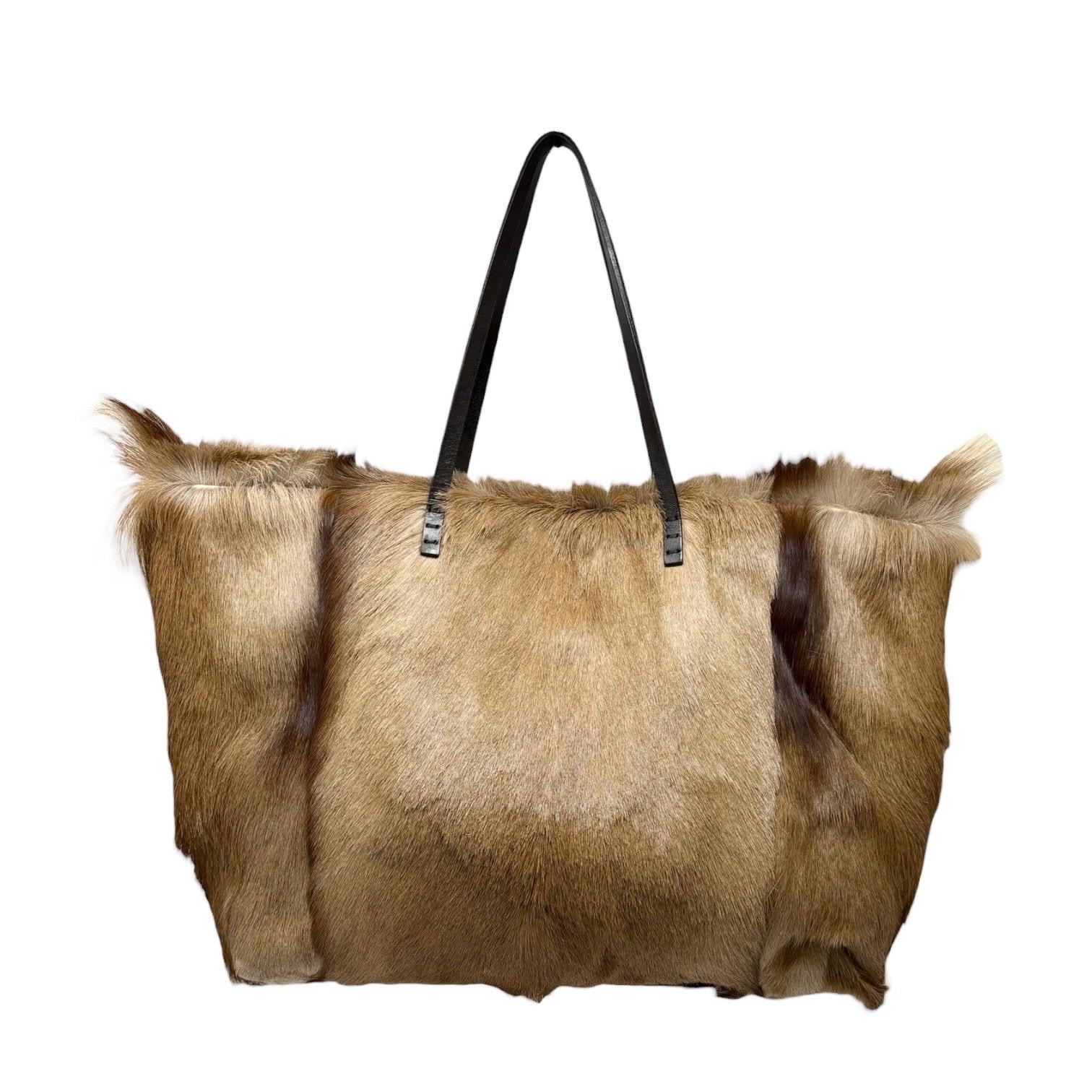 Fendi Fur Shoulder Tote