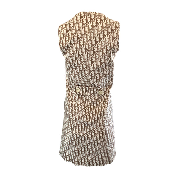 Dior Tan Logo Dress