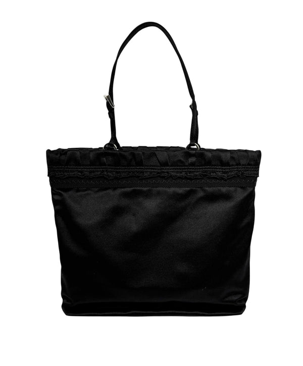 Prada Black Satin Mini Bag