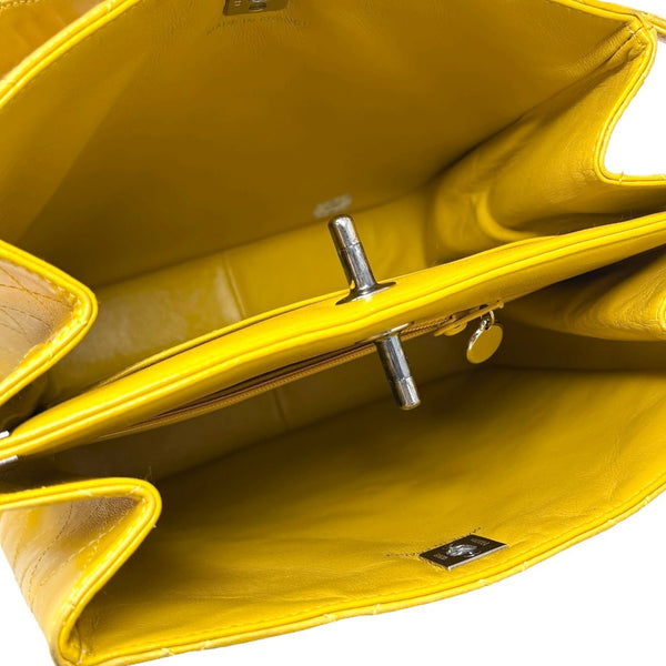 Chanel Yellow Double Sided Shoulder Bag