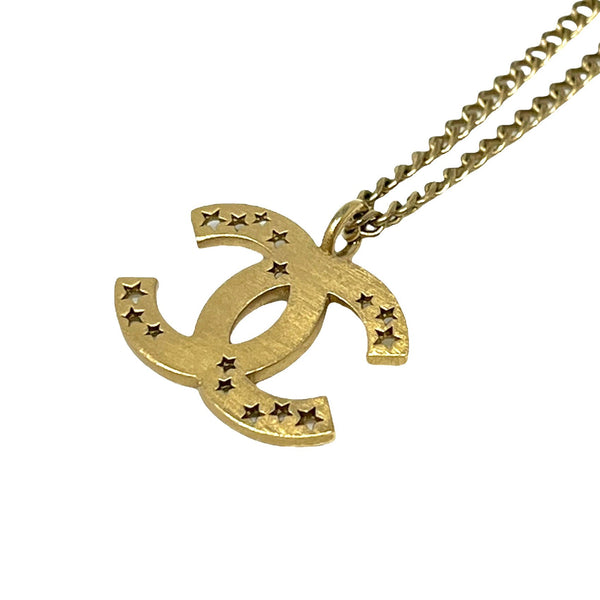 Chanel Gold Star Necklace