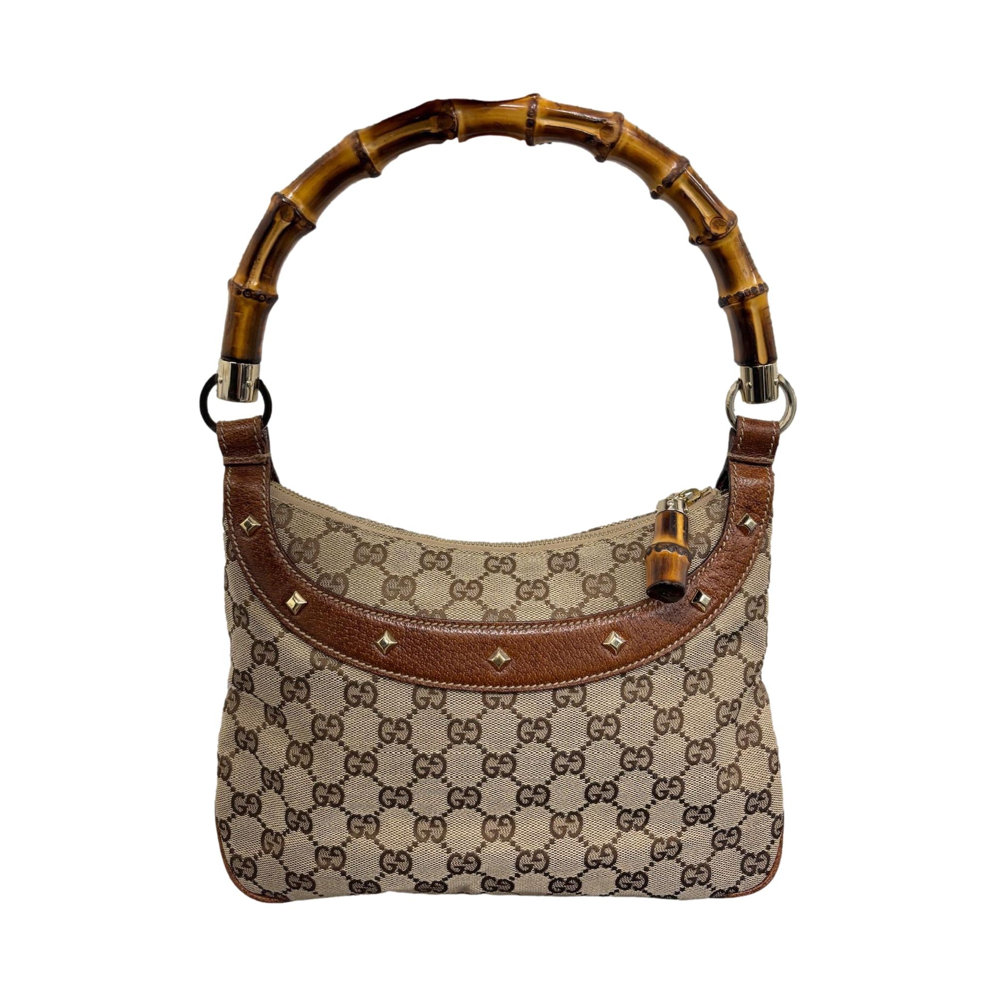 Gucci Brown Bamboo Mini Bag