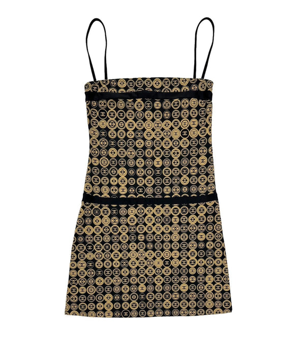 Chanel Logo Medallion Dress Treasures of NYC Chanel Logo Medallion Dress Treasures of NYC