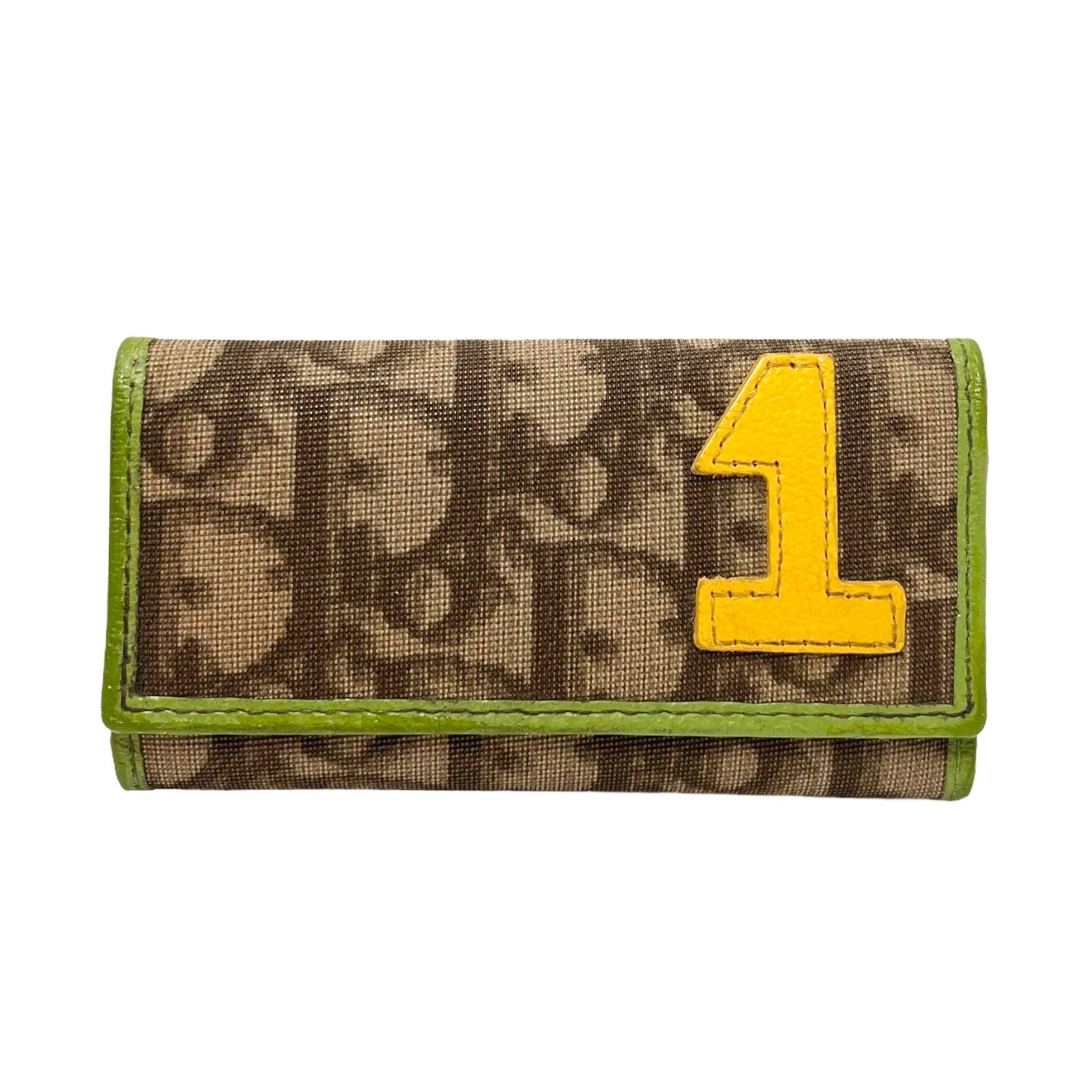 Dior Rasta Print Key Holder Wallet