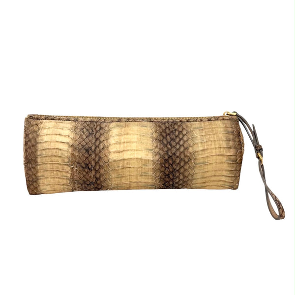 Miu Miu Snakeskin Wristlet
