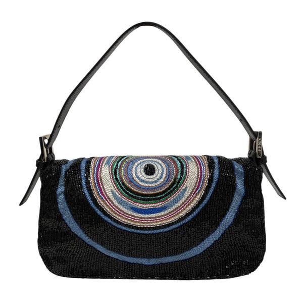 Fendi Multicolor Beaded Baguette