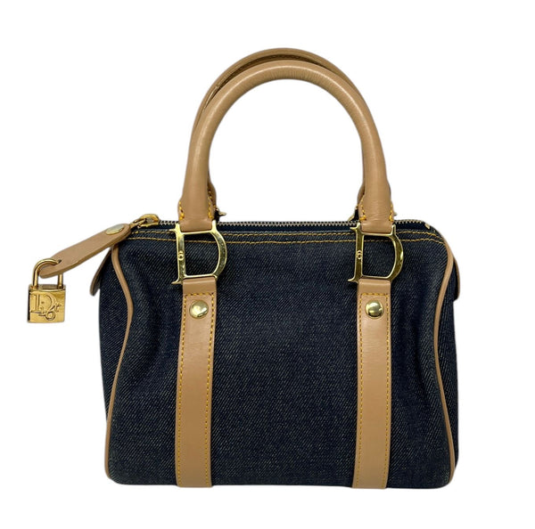 Dior Mini Denim Bowler Bag