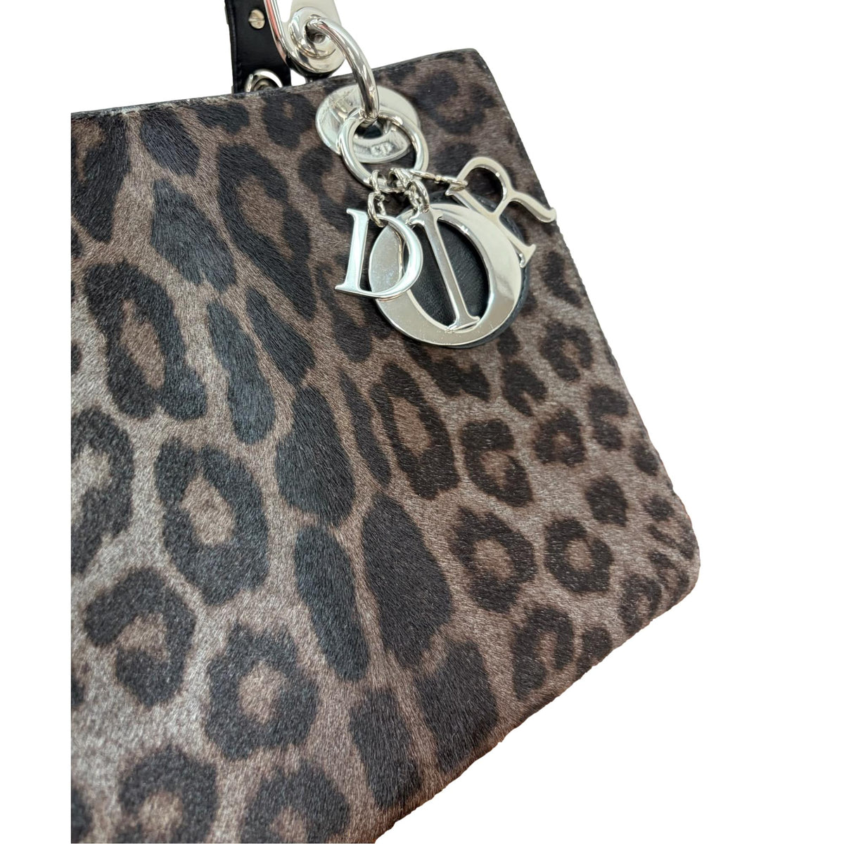 Dior Leopard Pony Hair Bag