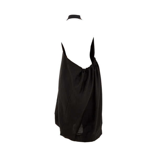 Yohji Yamamoto Black Draped Pocket Dress/ Skirt