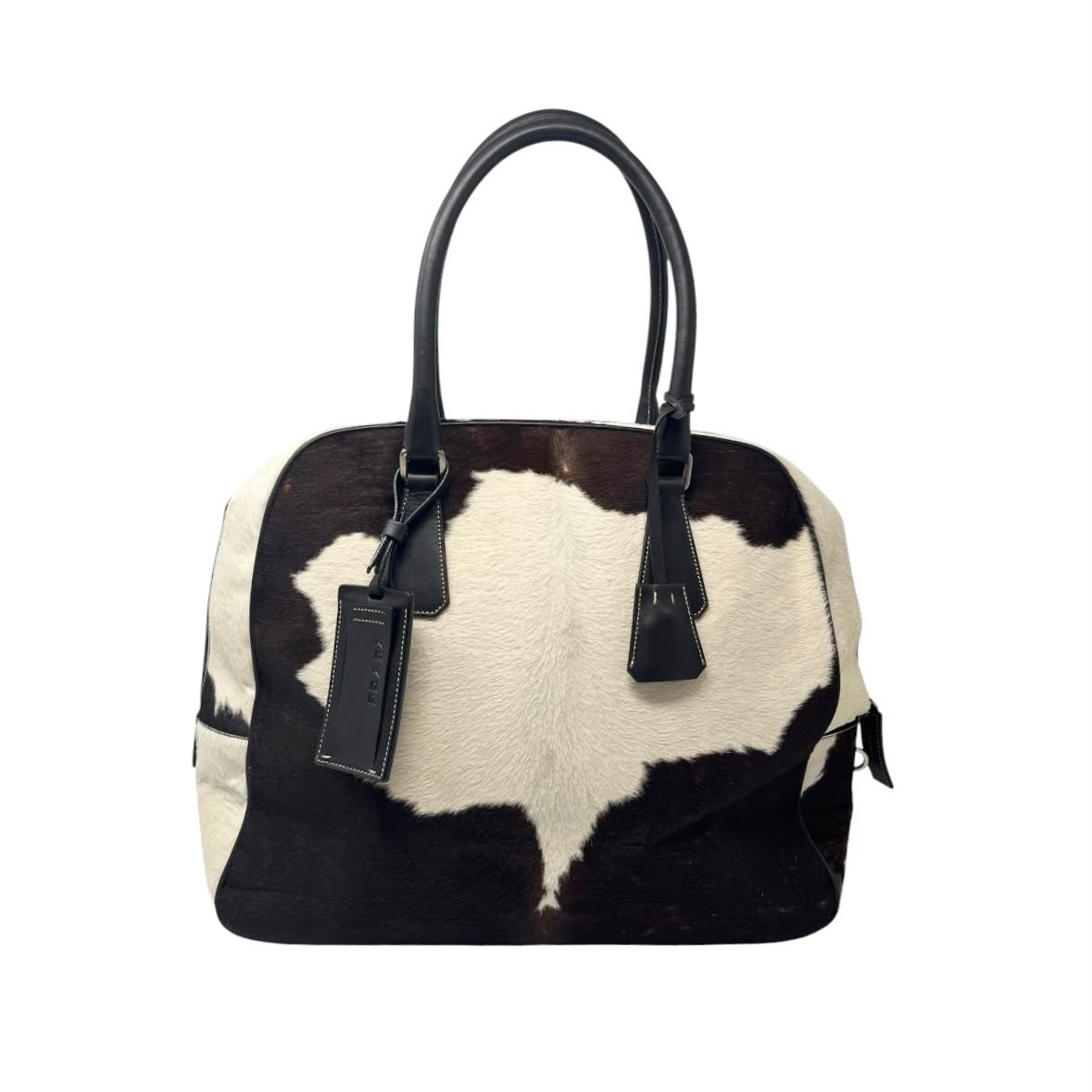 Prada Cow Calf-Hair Bag
