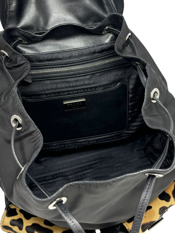 Prada Cheetah Calf Hair Backpack