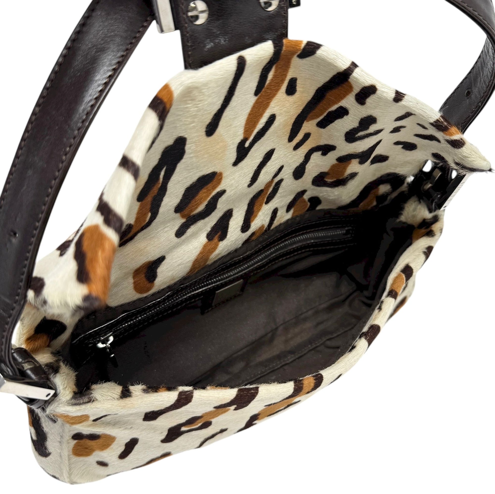 Fendi Leopard Print Baguette
