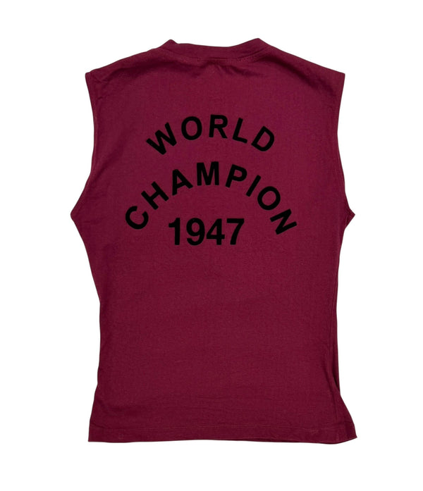 Dior J’adore Burgundy Logo Tank