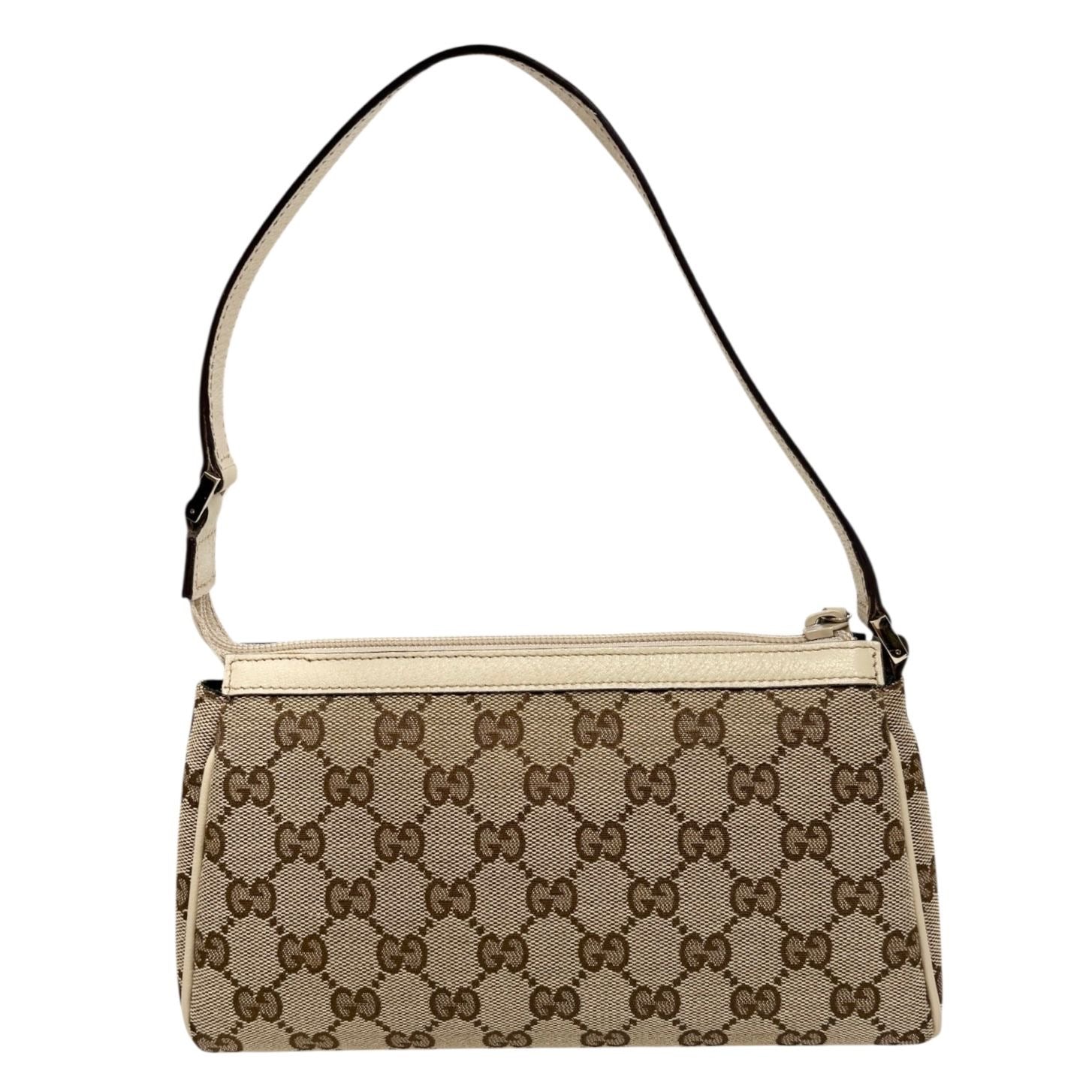 Gucci Beige Logo Shoulder Bag