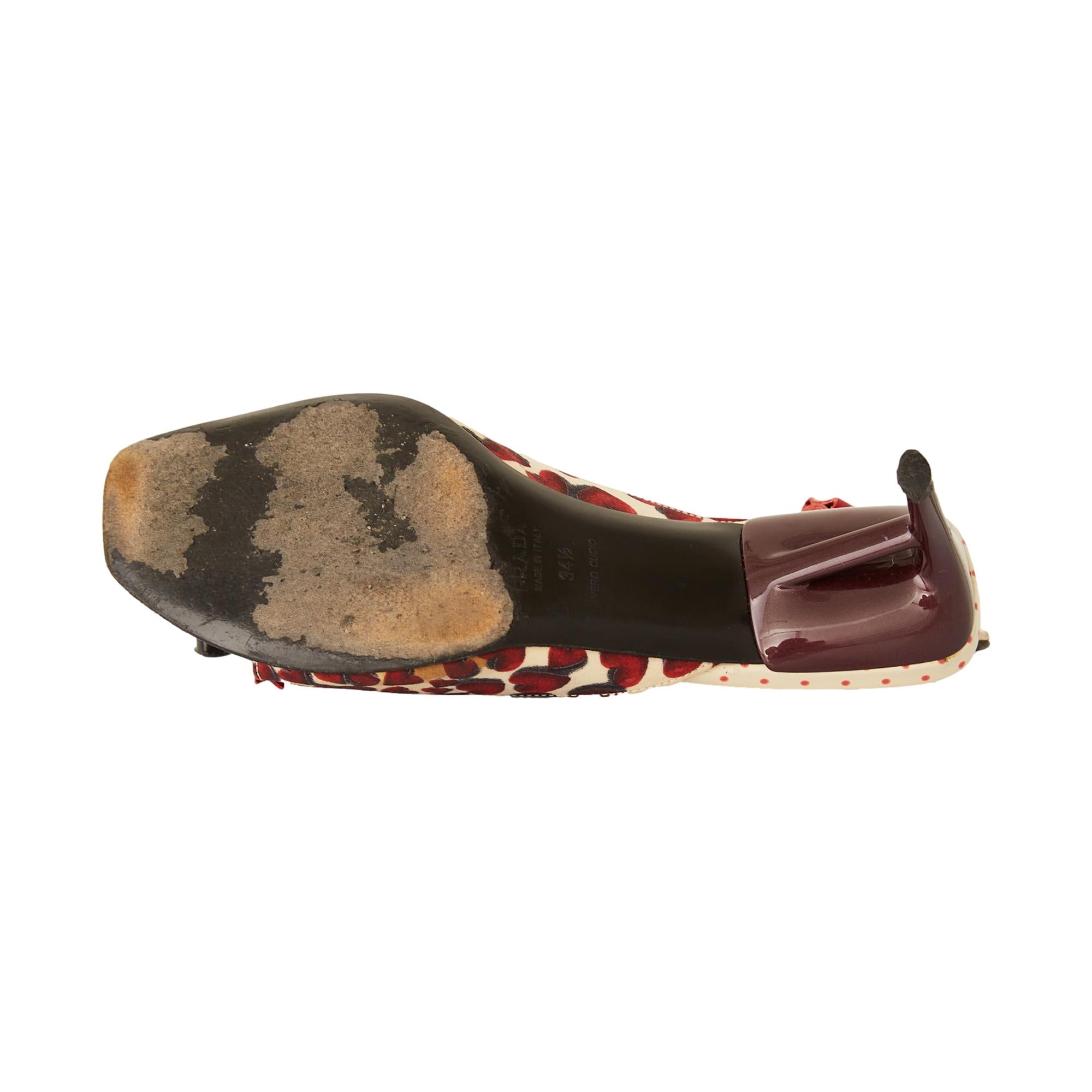 Prada Red Heart Kitten Heels – Treasures of NYC