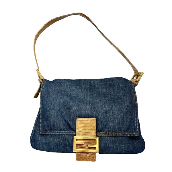 Fendi Denim Mama Baguette