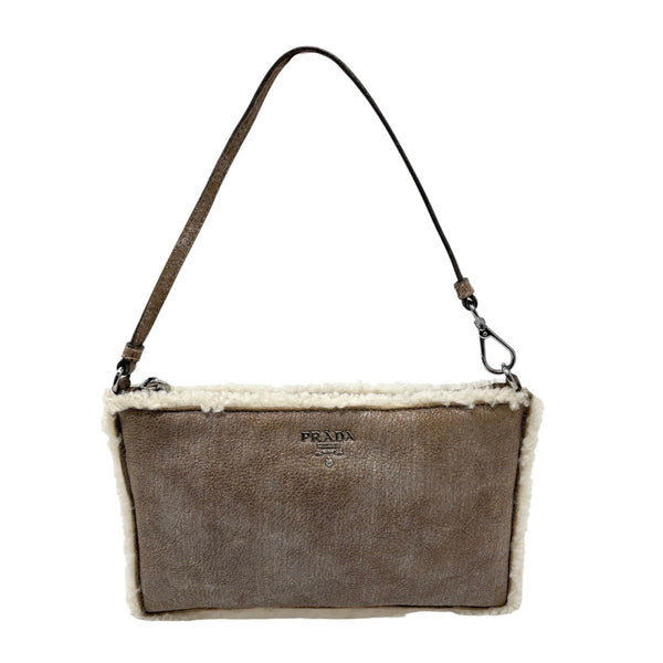 Prada Sherpa Logo Shoulder Bag