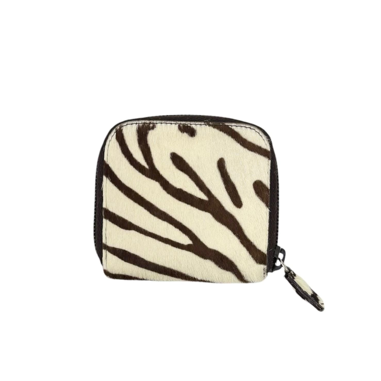 Prada Zebra Calfhair Wallet