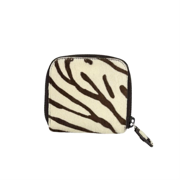 Prada Zebra Calfhair Wallet
