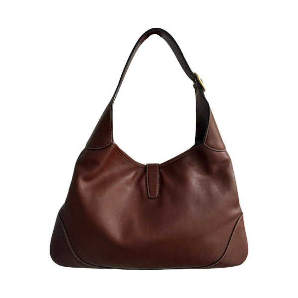 Gucci Leather Stripe Jackie Bag
