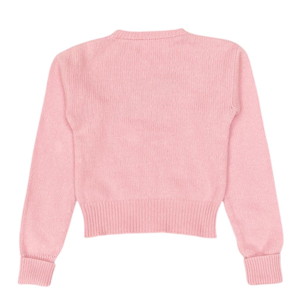 Chanel Pink Cashmere Camelia Sweater – Treasures of NYC