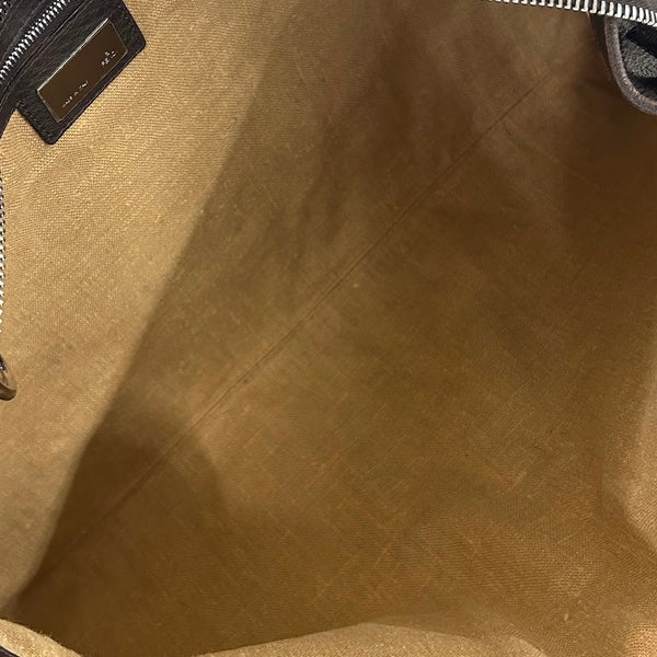 Fendi Cheetah Logo Shoulder Bag