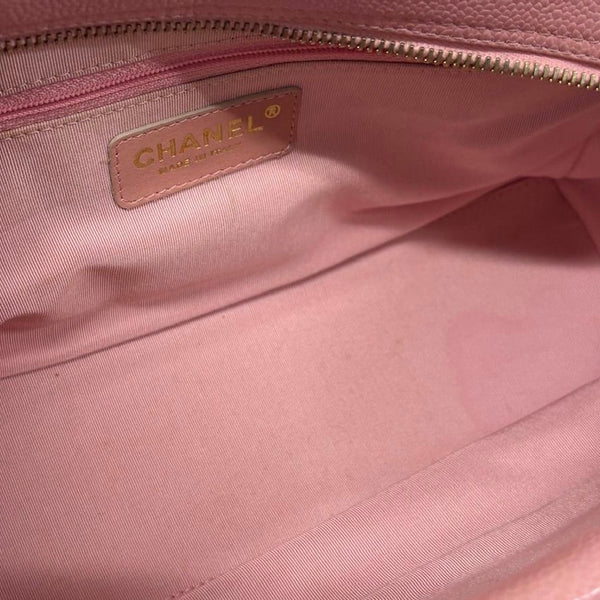 Chanel Pink Caviar Mini Boston Bag
