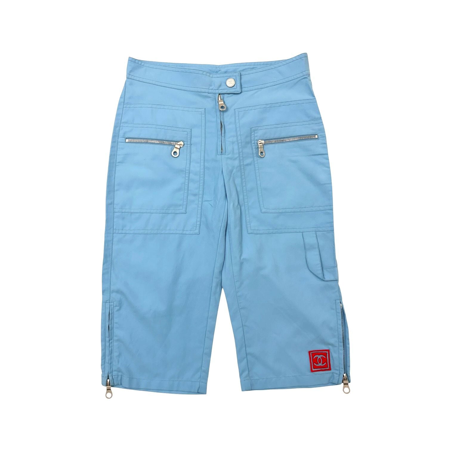 Chanel Sport Blue Capris