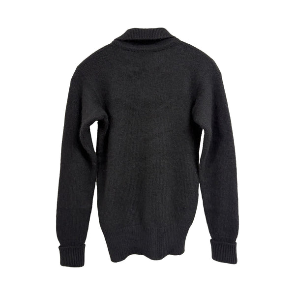 Chanel Black Pullover Logo Sweater