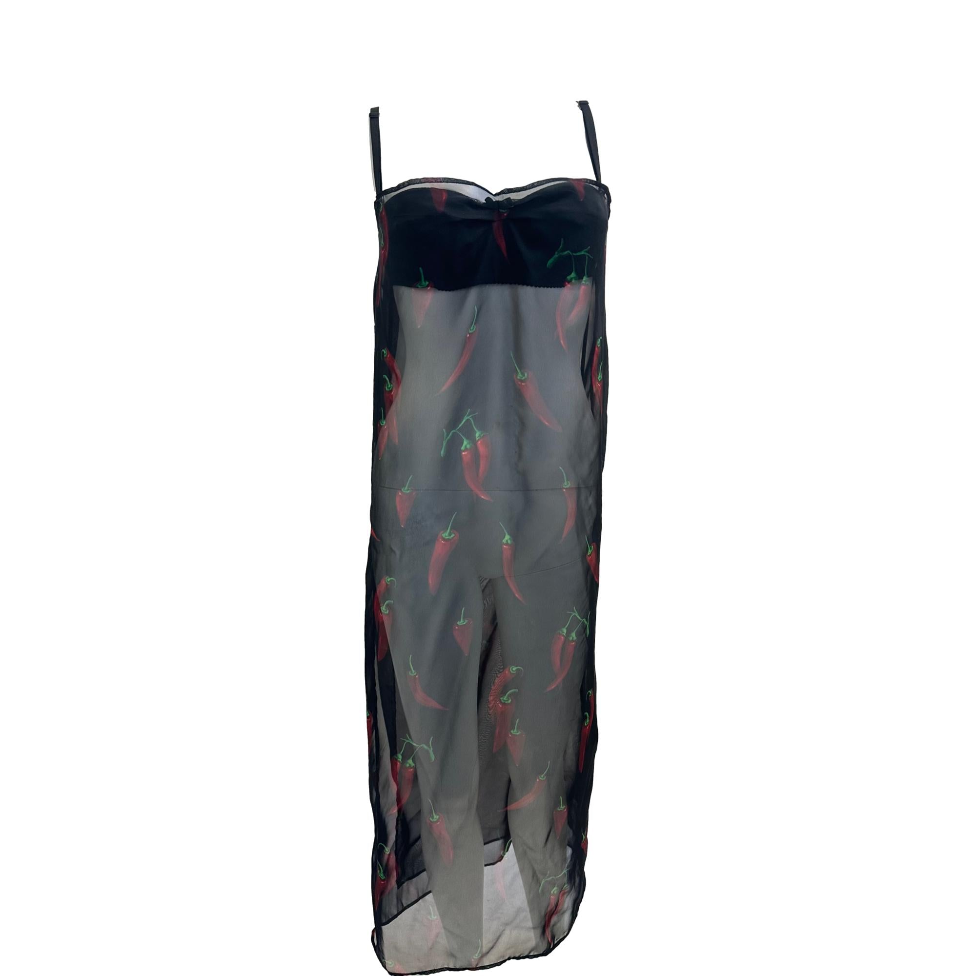 Dolce & Gabbana Black Pepper Dress