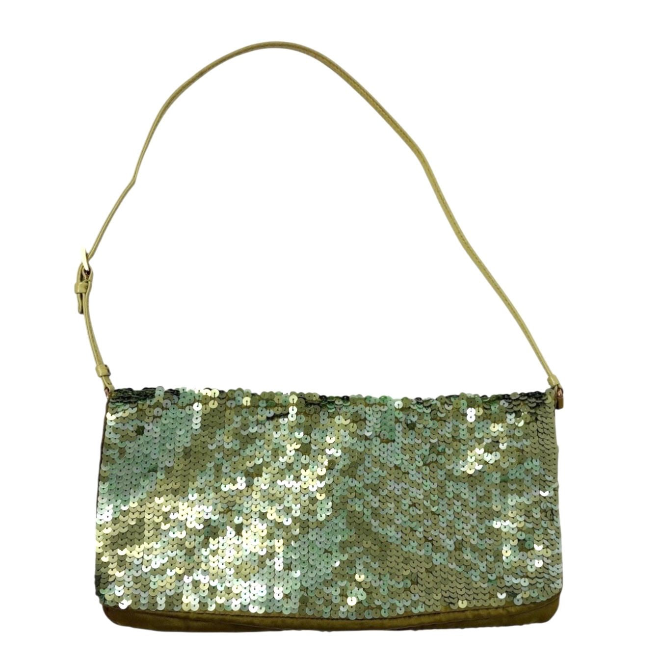 Prada Lime Green Sequin Mini Bag