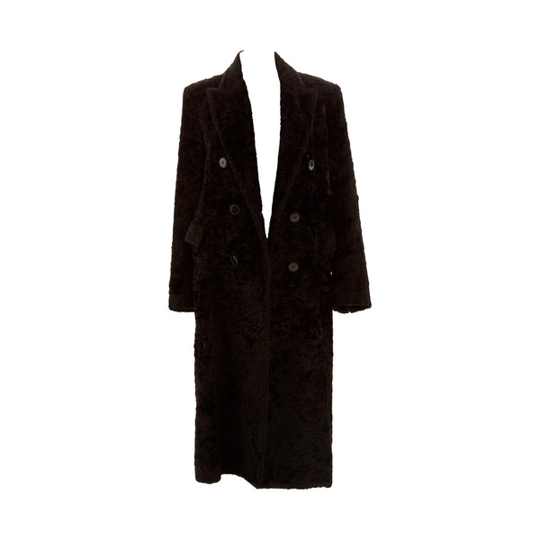 Alaia Black 1992 Overcoat