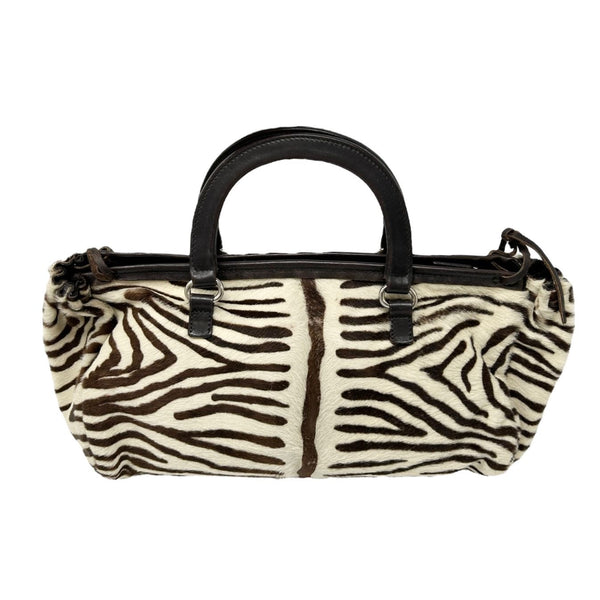 Prada Zebra Top Handle