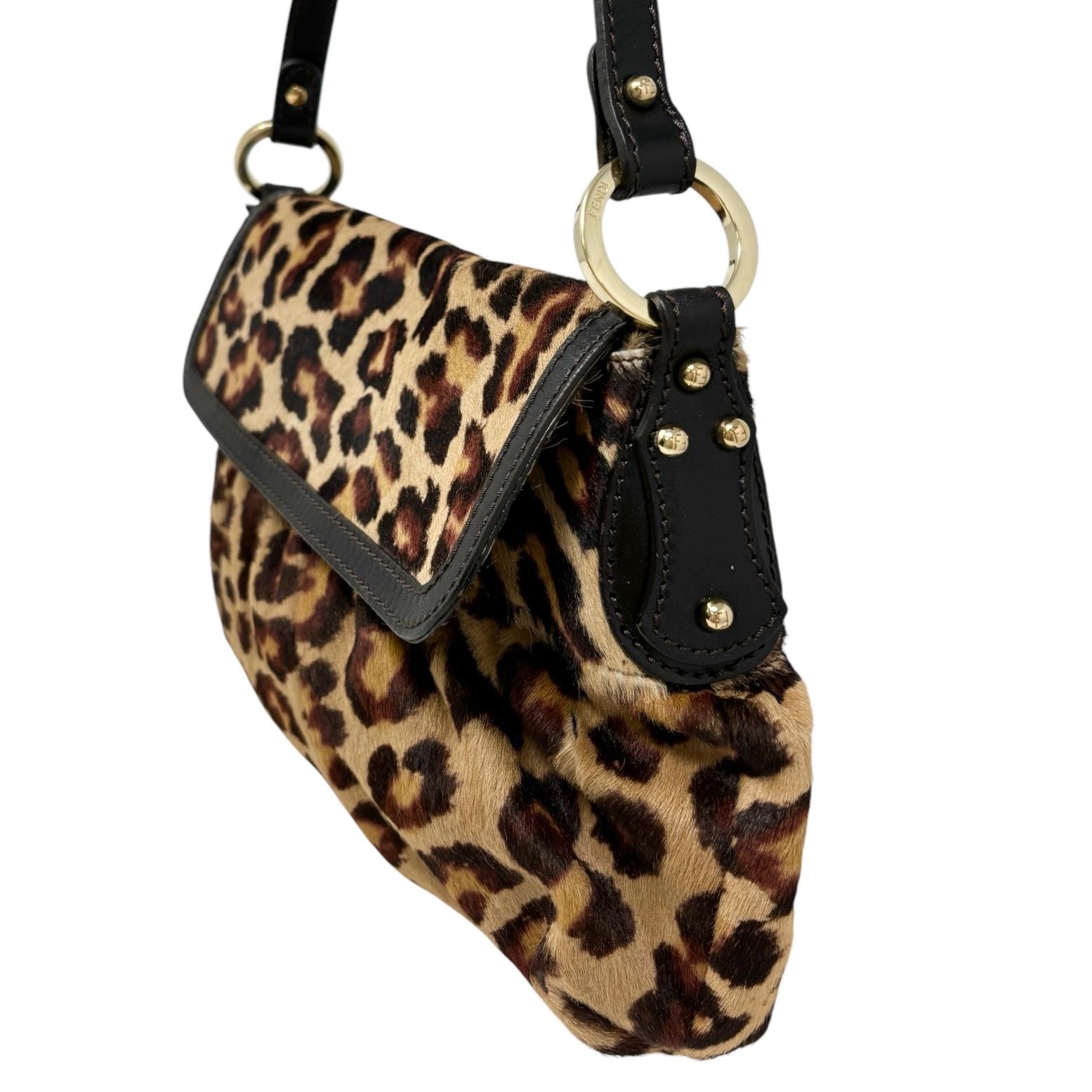 Fendi Cheetah Print Shoulder Bag