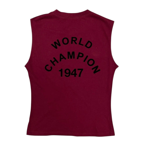 Dior J’adore Burgundy Logo Tank