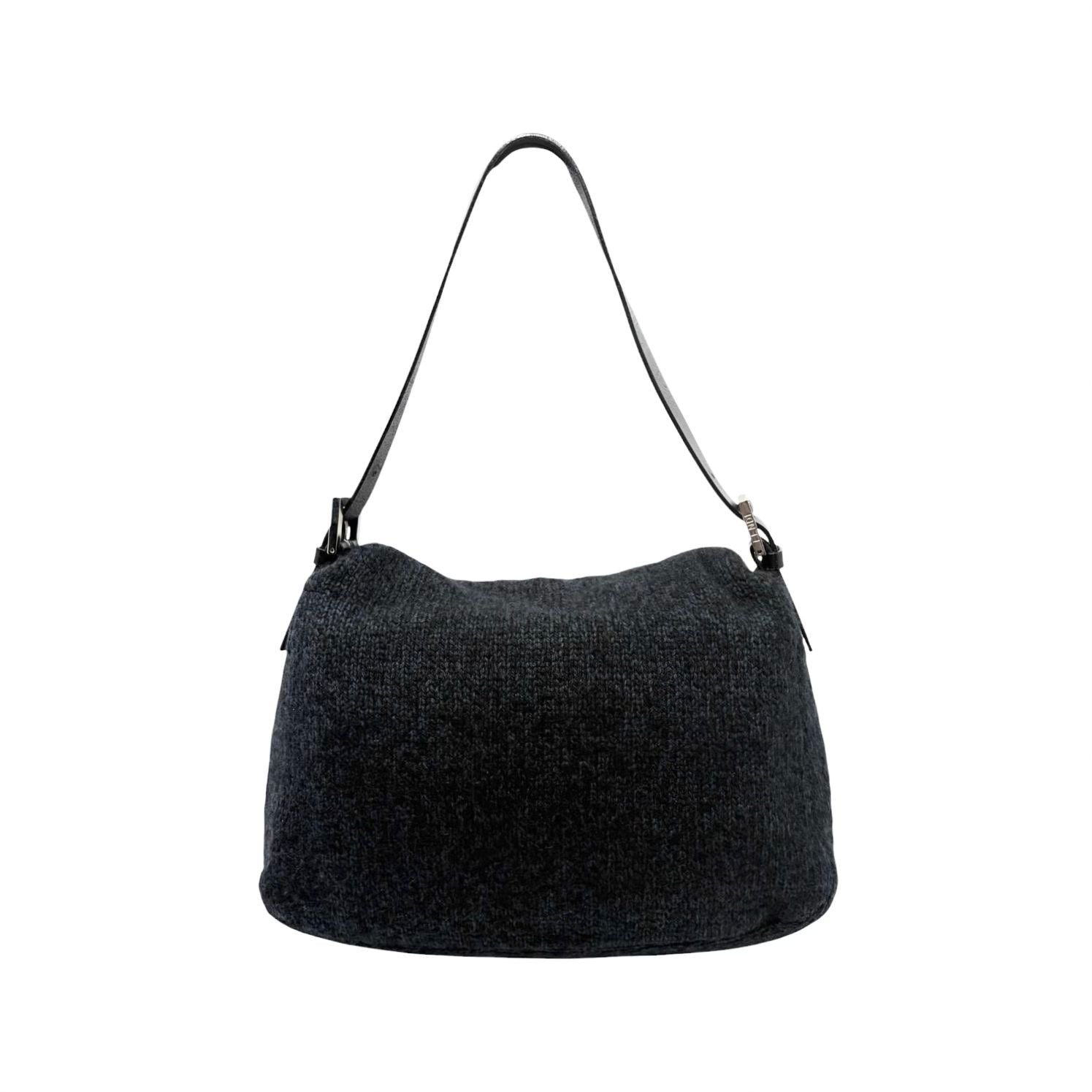 Fendi Wool Mamma Baguette Bag