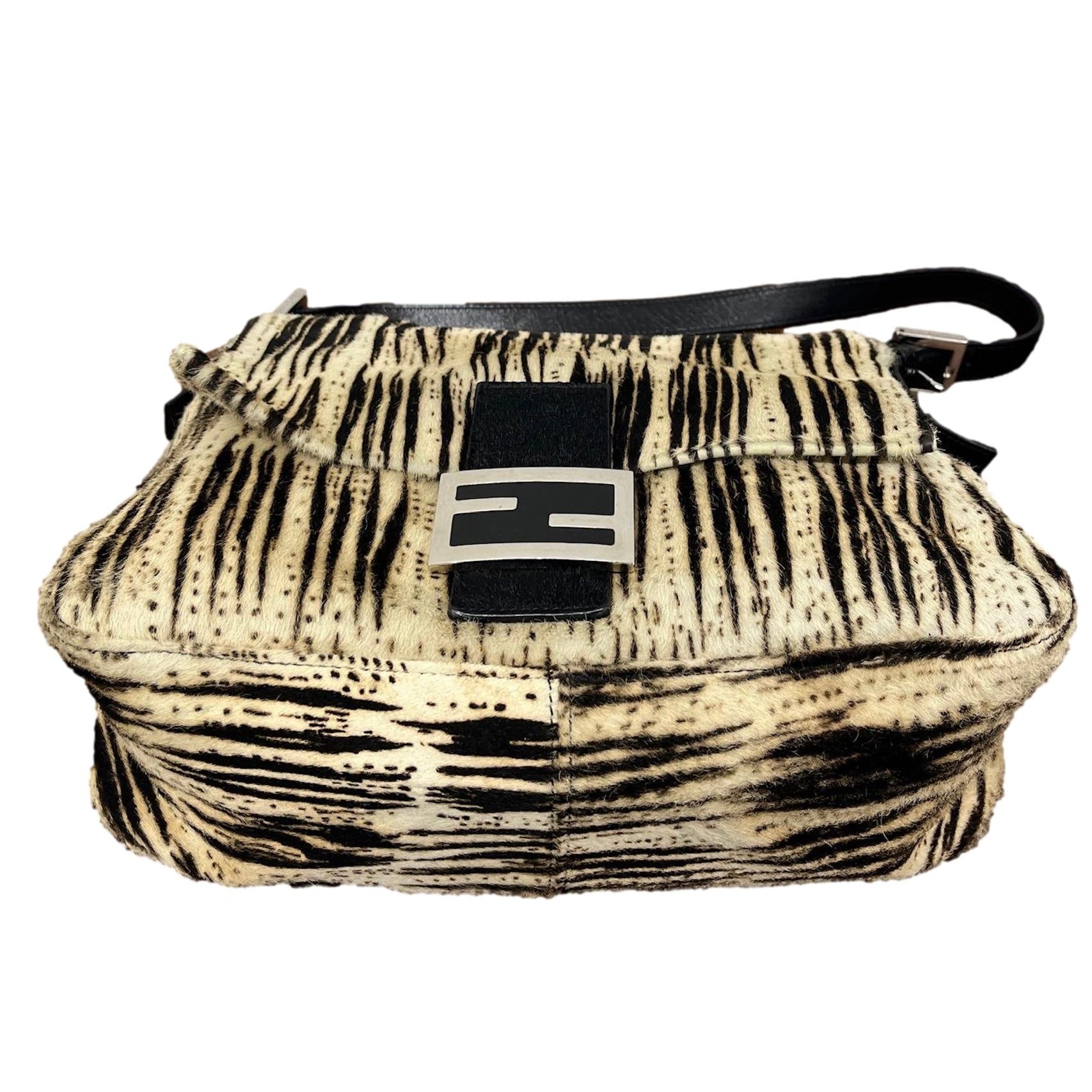 Fendi Pony Hair Mamma Baguette