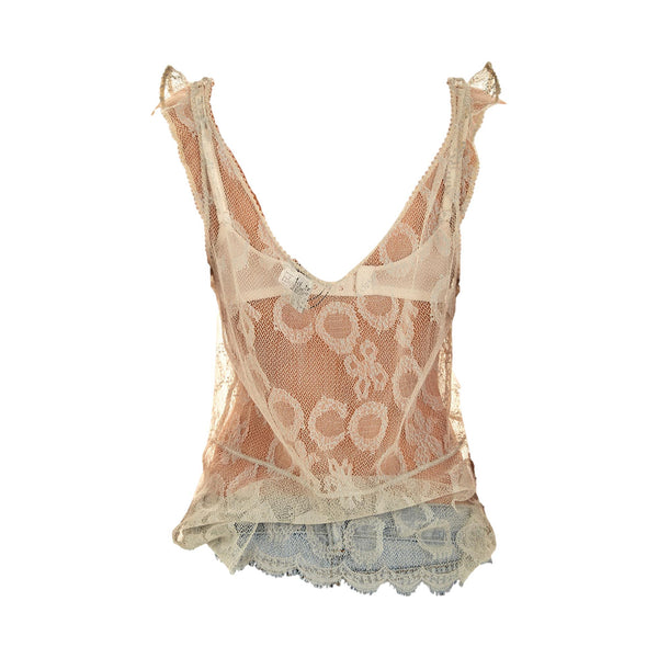 Chanel Lace Camisole Top