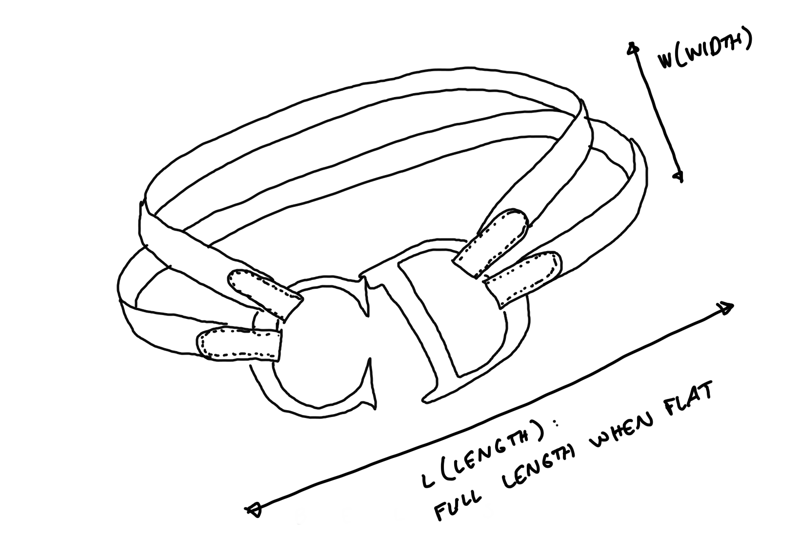 Chanel Gold Multi-buckle Belt