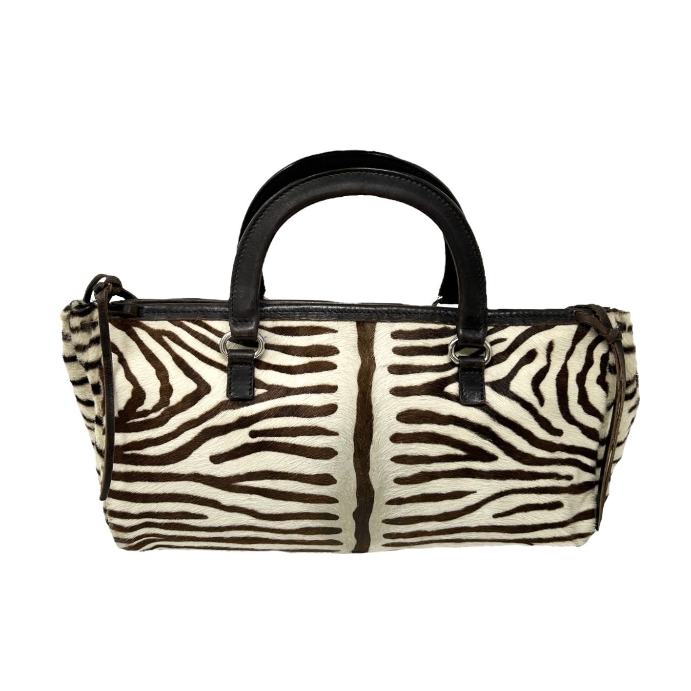 Prada Zebra Top Handle