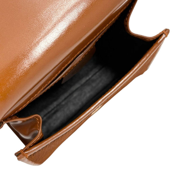 Gucci Brown Mini 2way Calfhair Bag