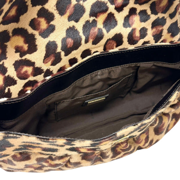 Fendi Cheetah Print Shoulder Bag