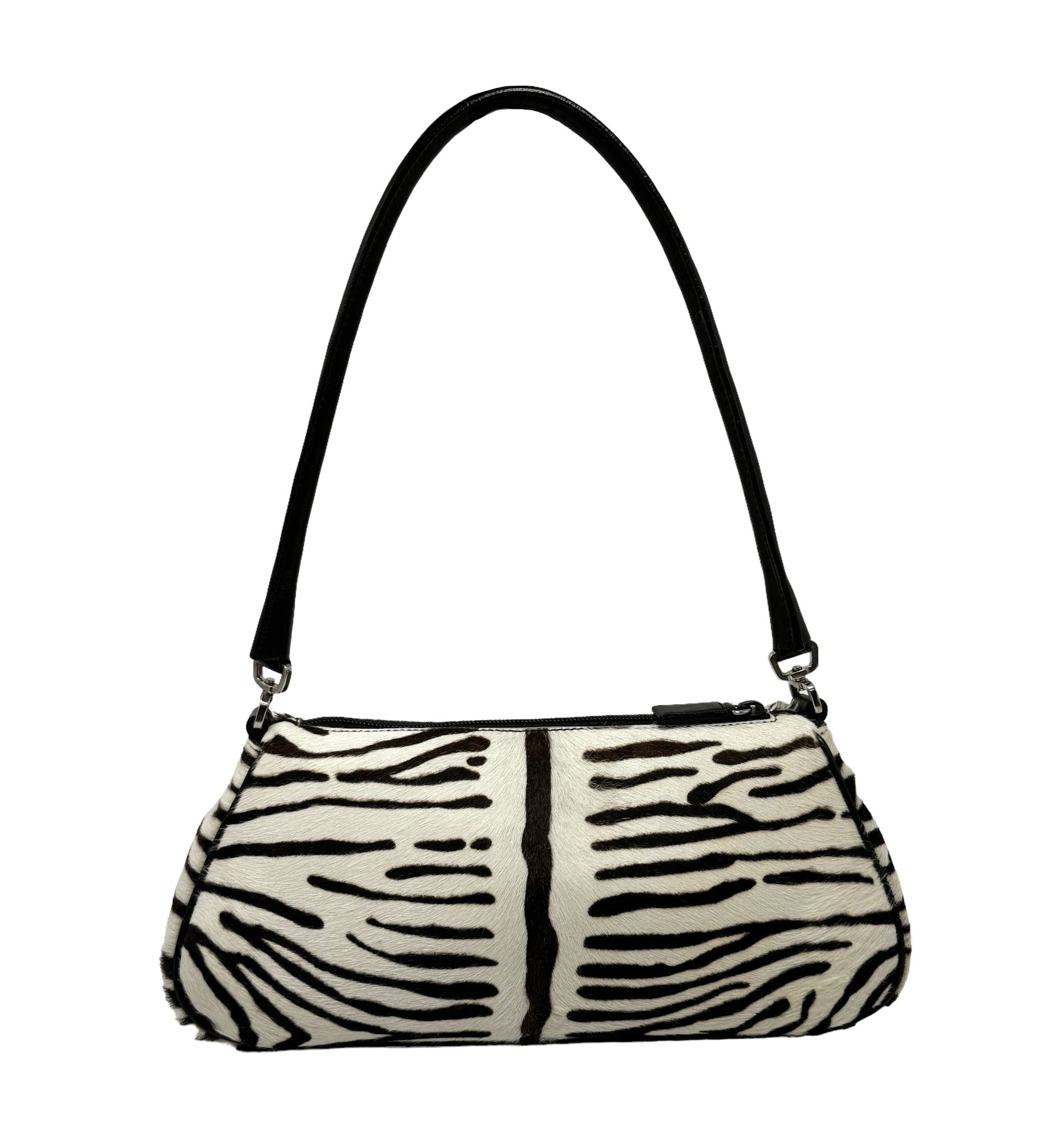 Prada Zebra Shoulder Bag