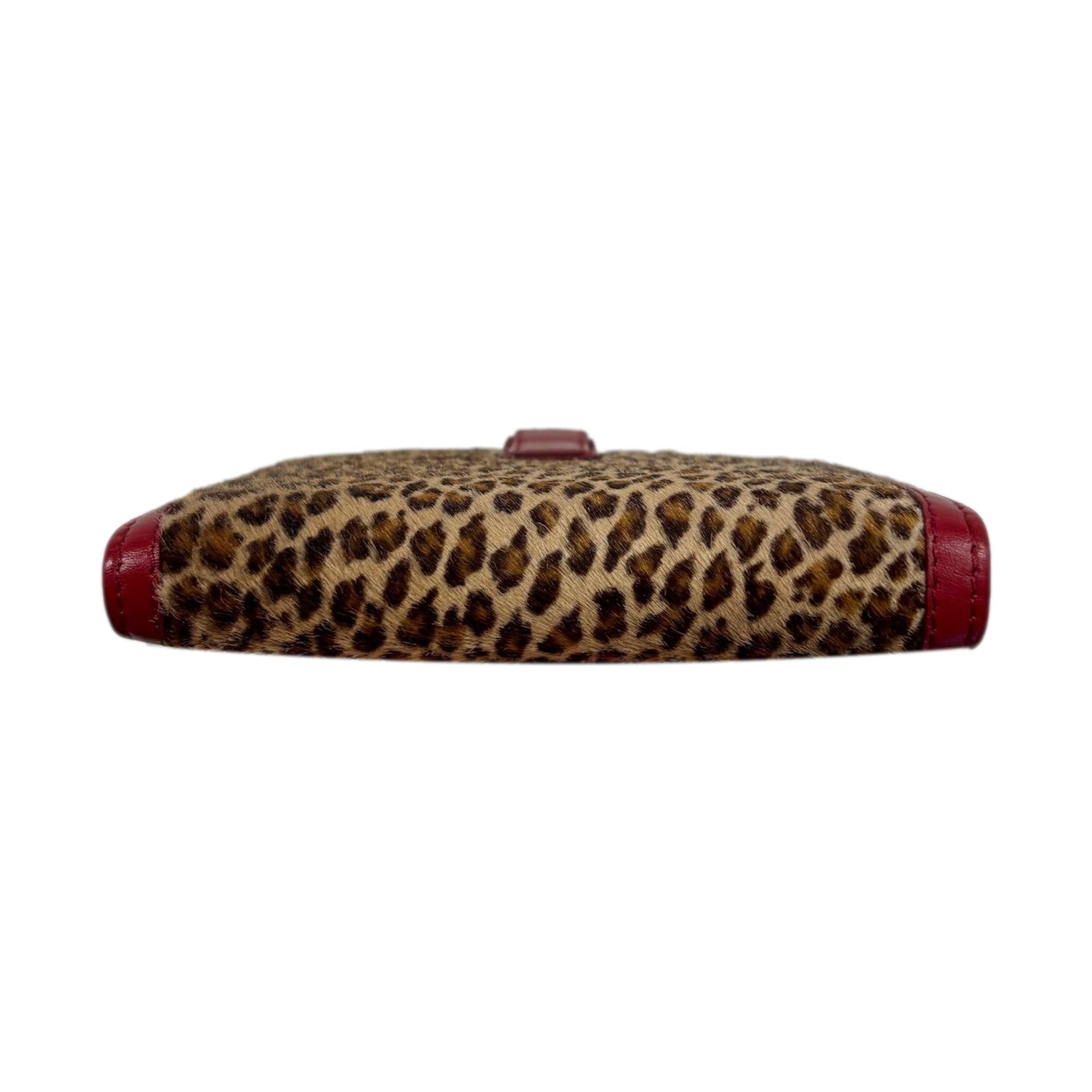 Fendi Calfhair Cheetah Notebook