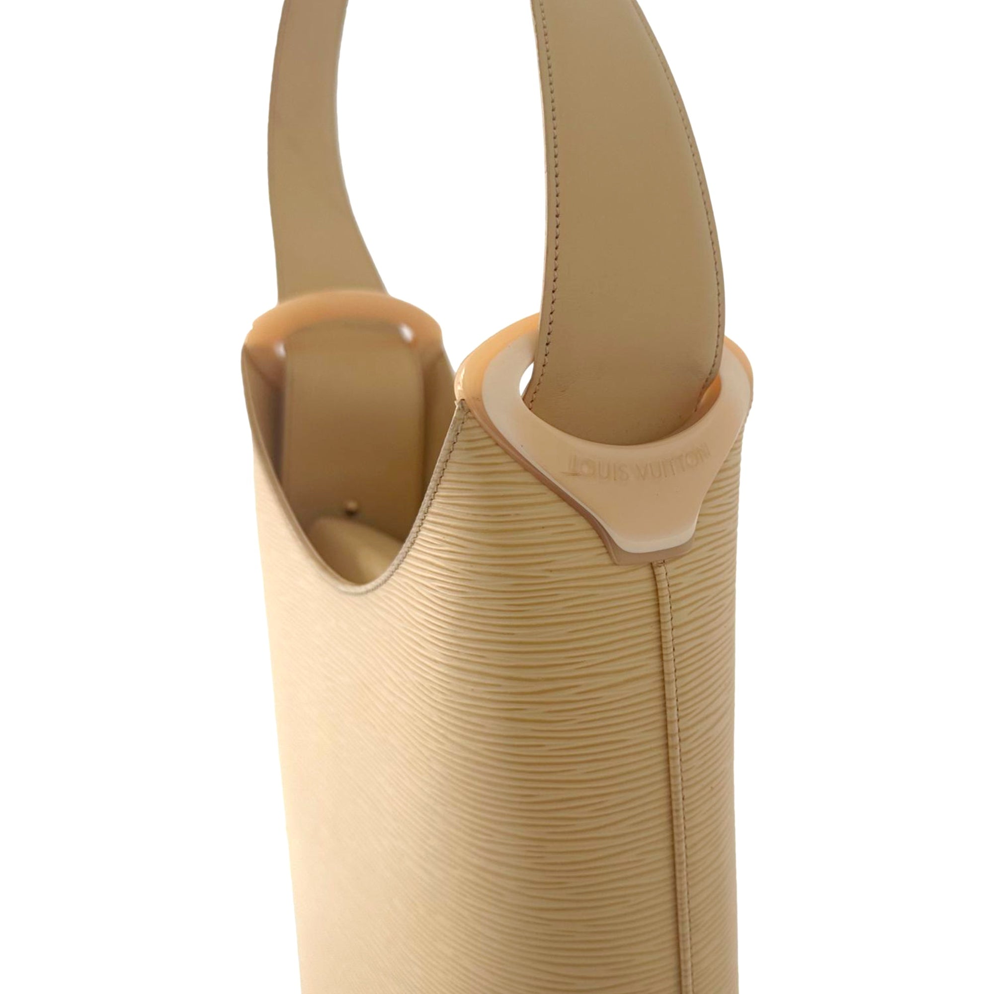 Louis Vuitton Pale Yellow Epi Shoulder Bag
