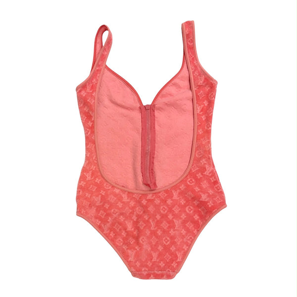 Louis Vuitton Pink Velour One Piece